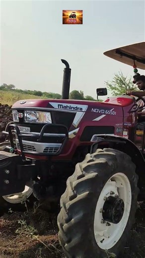 Mahindra Novo 655 DI 4WD CRDI + 2MB Reversible Plough 💪 खेत की जुताई का दमदार राजा