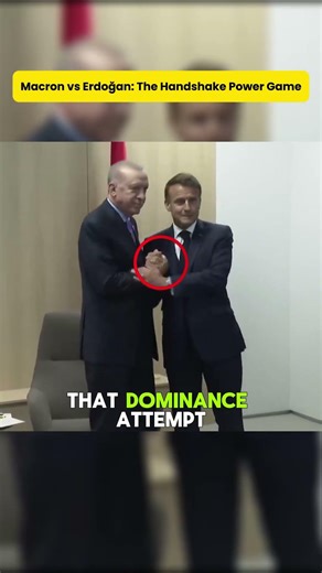 Emmanuel Macron vs Erdoğan: More Than a Handshake #macron #erdoğan #shorts
