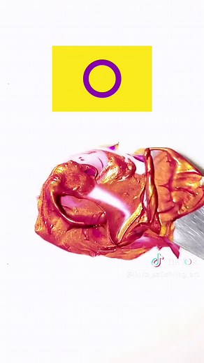 What do mixed flag colors make? #asmr #colormixing #colortheory #paintmixing #satisfying