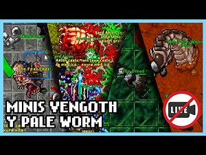 Tibia - Vengoth: Mini Bosses, Feaster of Souls y Enfrentamiento con The Pale Worm