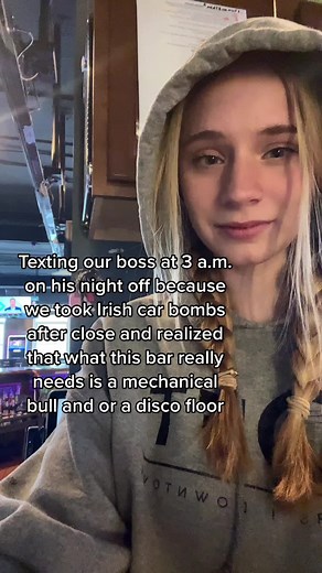 Late Night Shenanigans at the College Bar