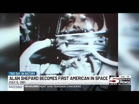 VIDEO: This Day in History: May 5, 1961: Alan Shepard becomes first American in space