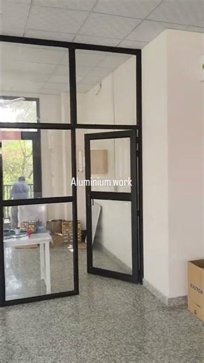 Modern Office Aluminium Glass Partition Wall Design 2026