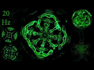 Cymatics Experiment 10-20 Hz Square Wave Sound Visualization Through Water Vibration