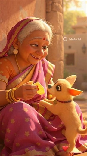 Dadi maa ka pyar❤ #love #ai #aistory #anime #explore #viral