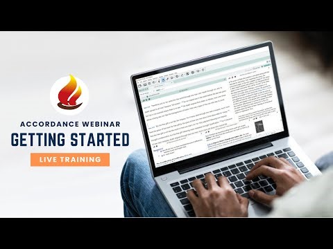 Webinar: Getting Started with Accordance