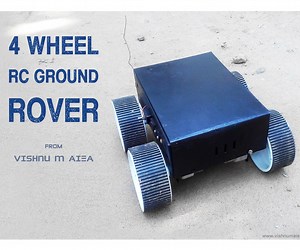 RC Four Wheel Ground Rover