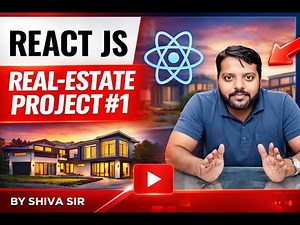 Create Real estate front-end using React JS Vite Project #part1 #reactproject