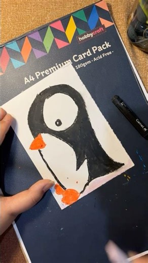 Easy penguin tutorial🍸