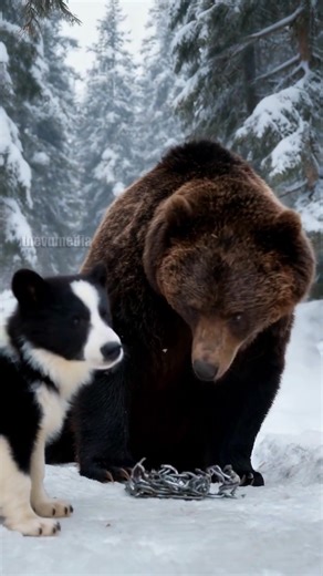 105K views · 2.4K reactions | Grizzly Bear Finds Caged Puppy, What Happens Next Will Shock You! #rescue #animals #wildlife | Vu Collections | Facebook