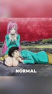 Ele conheceu uma vampira na sua nova escola #anime #youtubeshorts