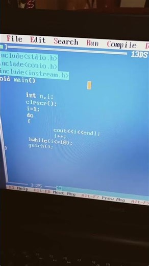 # CPP Program to print 10 numbers of element.
