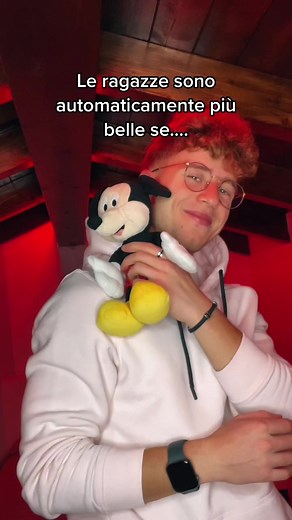 Playful Moments with a Mickey Mouse Plush Toy