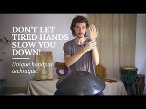 Handpan lesson. Handspin Technique (Thumb Ring)