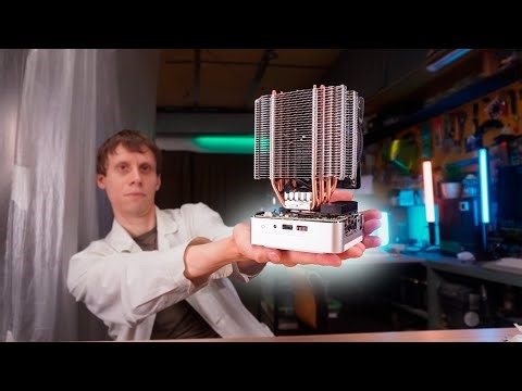 Охлаждаю Мини ПК БАШЕННЫМ КУЛЕРОМ...