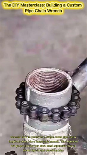The DIY Masterclass: Building a Custom Pipe Chain Wrench