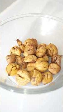 How to roast chestnuts