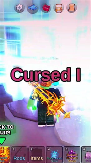 How to get Second Enchant on Your Rod 😊 #roblox #fishit #shorts