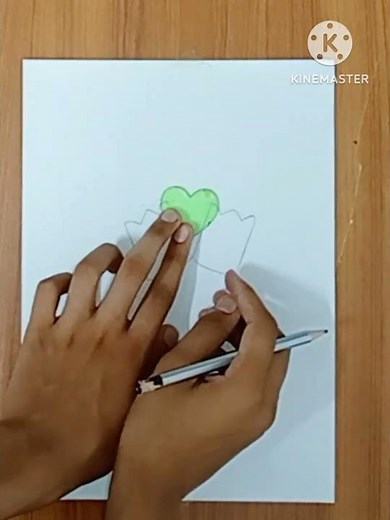 How to draw flower bouquet drawing