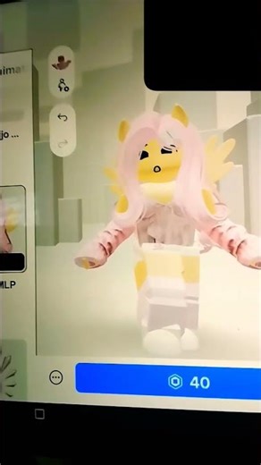 Fluttershy cosplay★ | #roblox #series #mlp #cosplay #fypシ