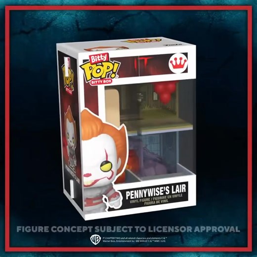 5.3K views · 31 reactions | First look! And live at Amazon! The new Funko Bitty Box IT Funhouse ~ Linky ~ fnkpp.com/AmBitt #Ad #Pennywise #IT #FPN #FunkoPOPNews #Funko #FunkoPOP | Funko POP News | Facebook