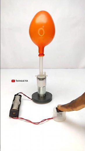 Power Up Your DIY Balloon Air Pump with RF-370 Motor