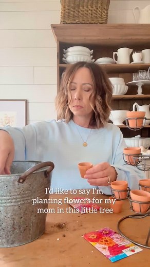 I can’t wait for these seeds to sprout! I’ve never had much luck starting flowers from seed (I always forget to water them🫣). Crossing my fingers that seeing them looking all cute on our table everyday will turn my luck around! Want to start some seeds for you or your mom? Grab one of these trees from our On-line Store! | Havenberry