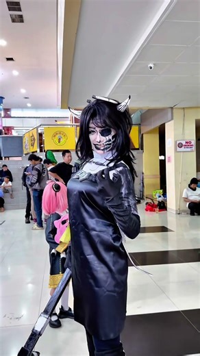 Alice angel 😱🥰 #cosplay #bendy #pinkguards #squidgame