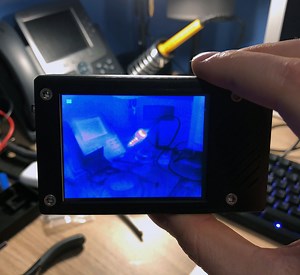 Homemade Thermal Camera: WEMOS LOLIN32   ILI9341 TFT LCD   FLIR Lepton 3 Sensor