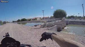 Story behind expensive phone ending up underwater during ride gone wrong