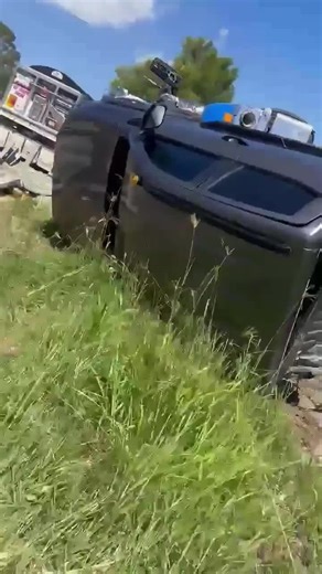 Vehicles roll after collision on Logan Motorway