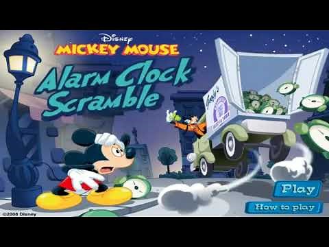 Mickey Mouse: Alarm Clock Scramble Gameplay