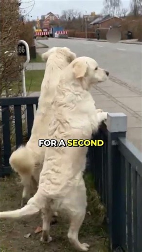 Dogs' shocking reaction when THIS finally appeared! 🤯💛#cuteanimals #entertaininganimals #dogs