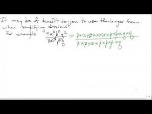 CXC CSEC Mathematics Simplifying Algebraic Expressions
