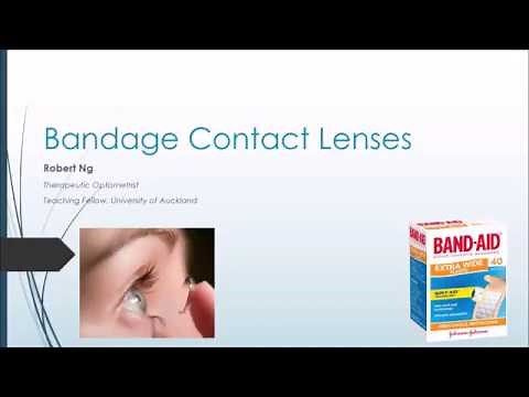 Bandage Contact Lenses