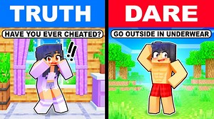 Minecraft but TRUTH or DARE…
