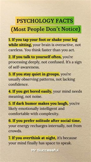 These psychology facts explain why some people think deeper than other 👀 #deepknowledge #deepinsight