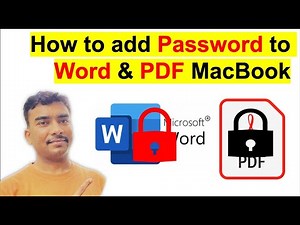 How to Save & Password Protect a PDF on Mac | Secure Your Documents