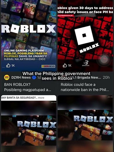 Roblox ban sa pilipinas? #Chesca_YT #ferozrp