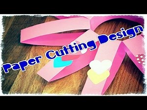 How to | Make of Paper Danglers | Paper Cutting Design