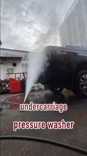 How to clean Your Pickup Truck's Undercarriage with a Pressure Washer #tictakone #carwash