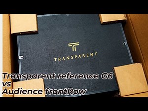 [空氣錄音/雲試聽] 喇叭線對決，Transparent Reference G6 vs Audience FrontRow (Speaker Cable)