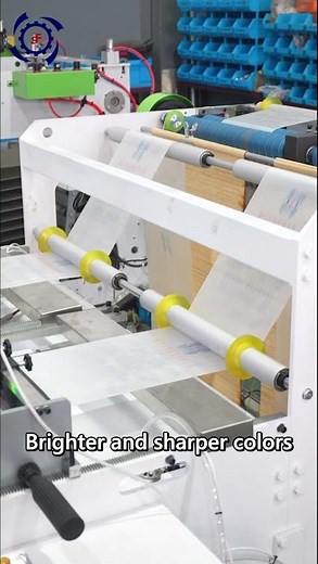 Plastic Packaging Bag Making Machine(Double-pass printing process) #plasticbagmakingmachine #machine