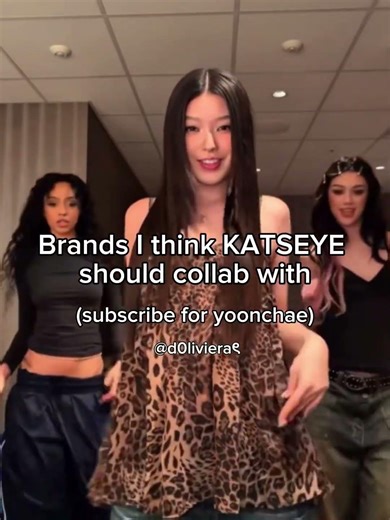 Brands I think KATSEYE should collab with! #1million #4urpage #kpop #eyekon #viral