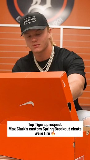 269K views · 1.1K reactions | Max Clark’s Spring Breakout cleats gave us a look to his future.  | MLB | Facebook