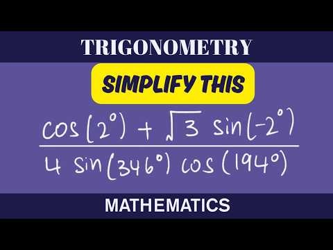 Can You Simplify This? - compound and double angles | Mind Action Series Grade 12 Maths