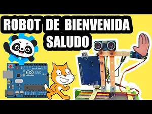 ✅ DIY ROBOT DE BIENVENIDA ARDUINO MBLOCK - SCRATCH - SUPER FÁCIL