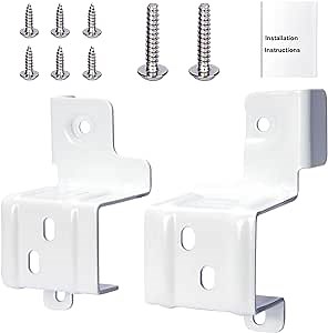 Upgraded GFA24KITL Stacking Kit for GE 24"W Washer Dryer Stack Bracket Kit ,Compatible with GE 24 inch Width Front Load Laundry Washer and Dryers