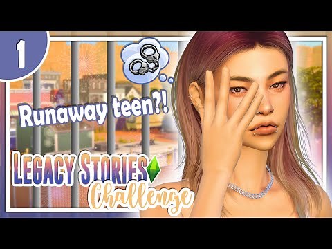 NEW SERIES! RUNAWAY TEEN⛺ | LEGACY STORIES CHALLENGE📚 | PART 1