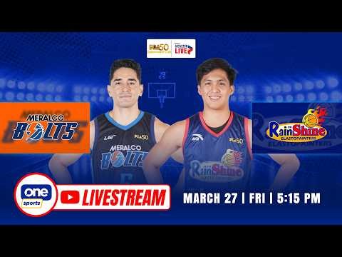 LIVE: MERALCO vs RAIN OR SHINE | PBA 50 COMMISSIONER’S CUP | MARCH 27, 2026
